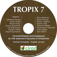 Tropix 7, base de données technologique de bois tropicaux